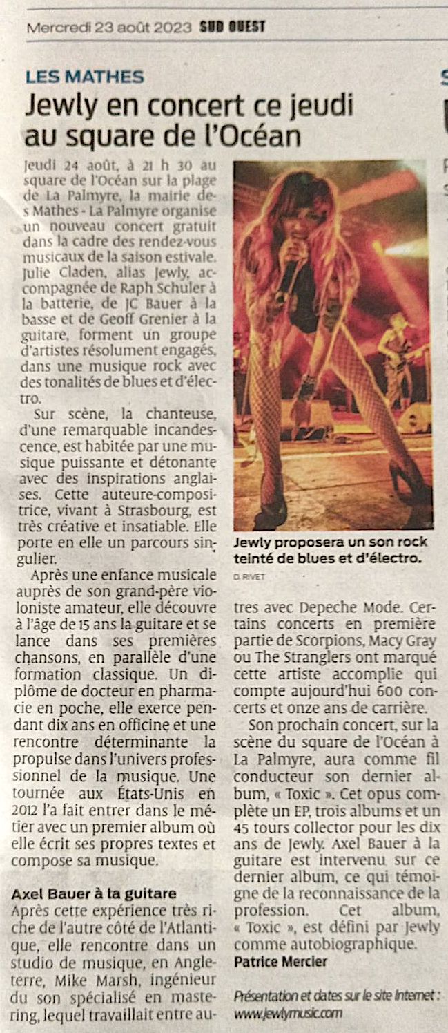 Sud Ouest - 23/08/23